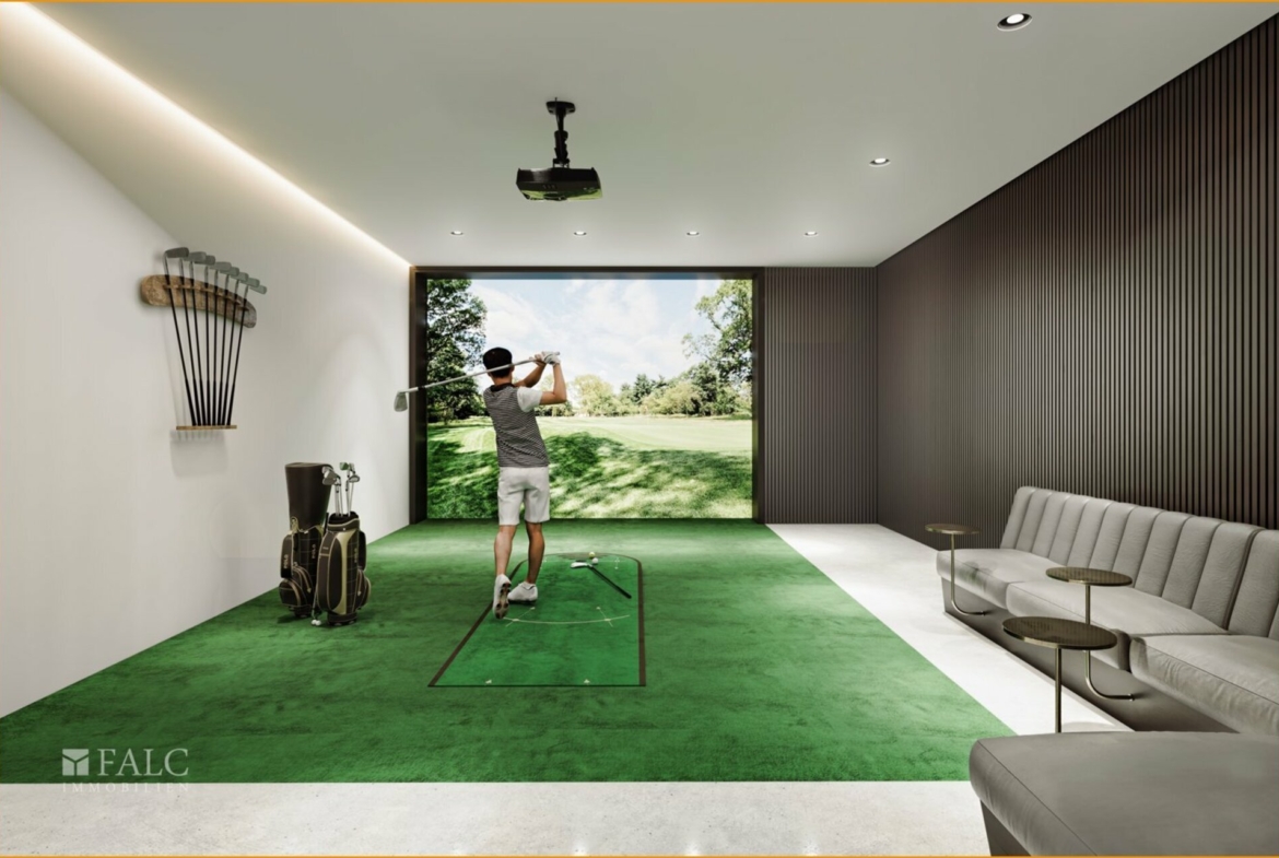Golfsimulator/ simulador de golf/ golf simulator